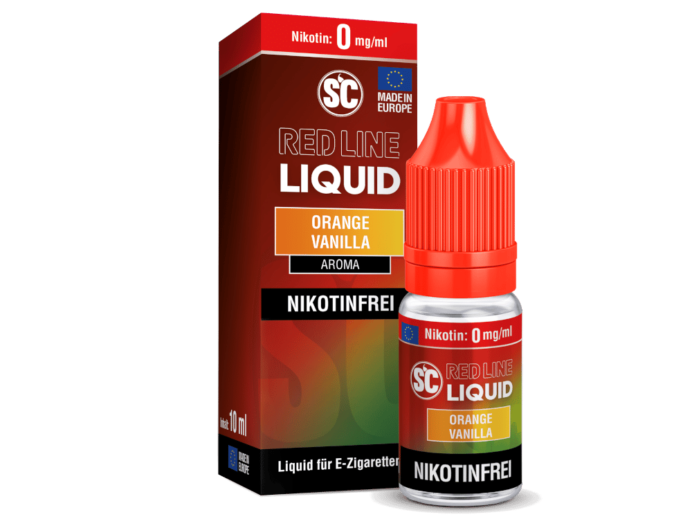 SC - Red Line - Orange Vanilla - Nikotinsalz Liquid 0 mg/ml