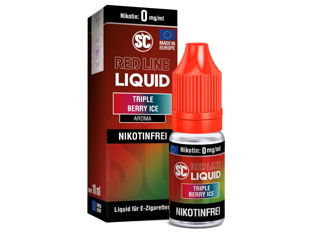 SC - Red Line Nikotin - Triple Berry Ice 0 mg/ml