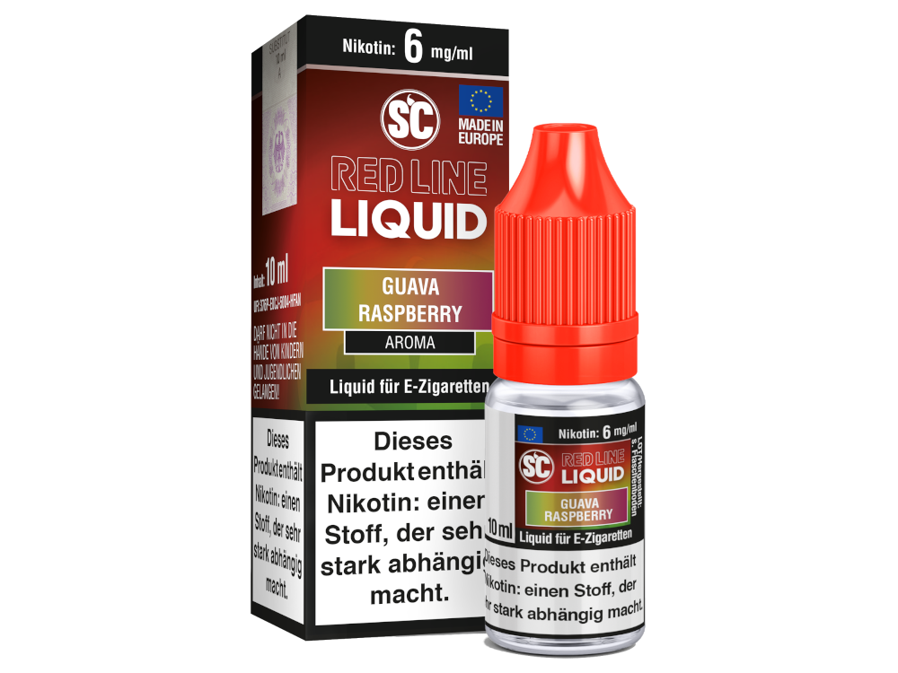 SC - Red Line Nikotin - Guava Raspberry 6 mg/ml