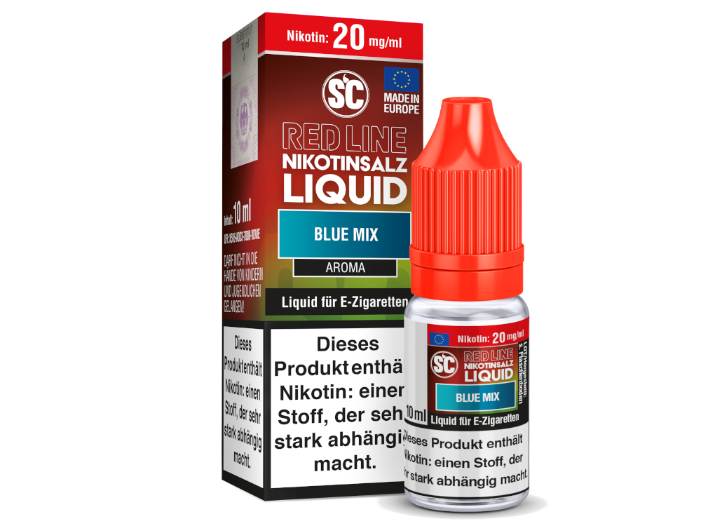 SC - Red Line - Blue Mix - Nikotinsalz Liquid 20 mg/ml