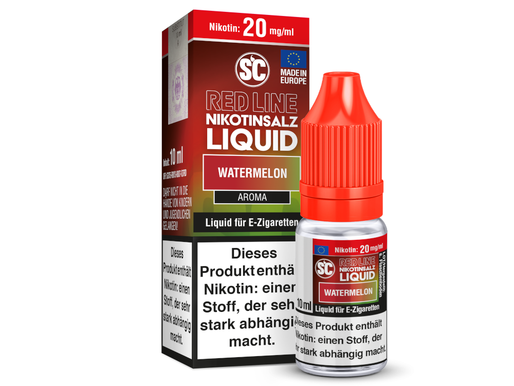 SC - Red Line - Watermelon - Nikotinsalz Liquid 20 mg/ml