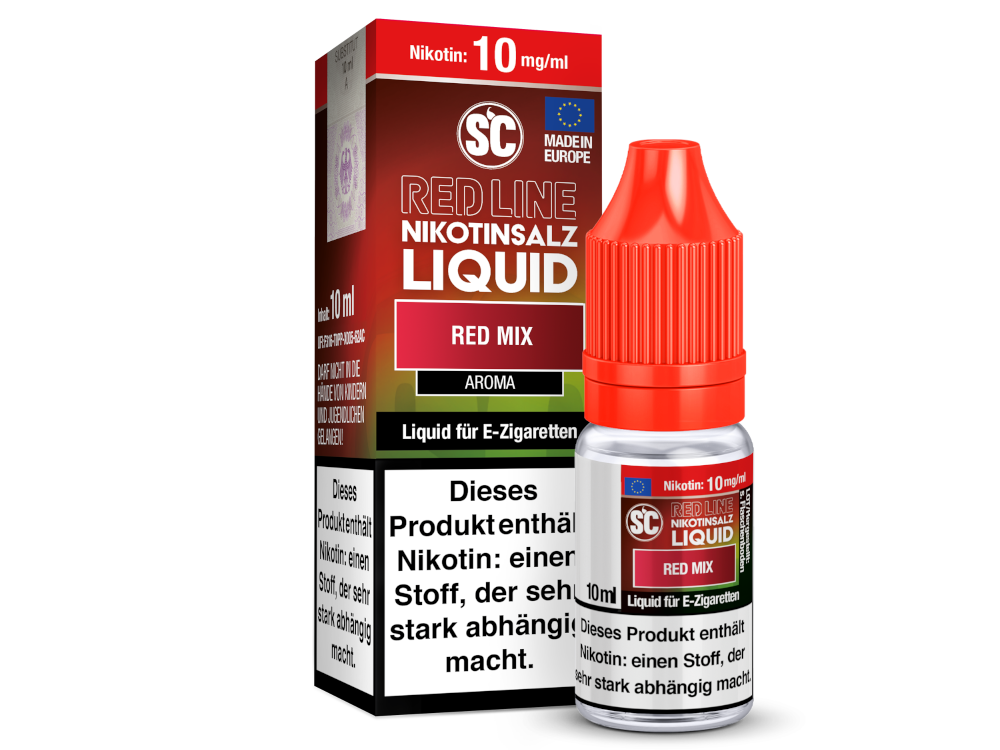 SC - Red Line - Red Mix - Nikotinsalz Liquid 10 mg/ml