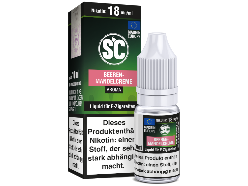 SC Liquid - Beeren-Mandelcreme 3 mg/ml