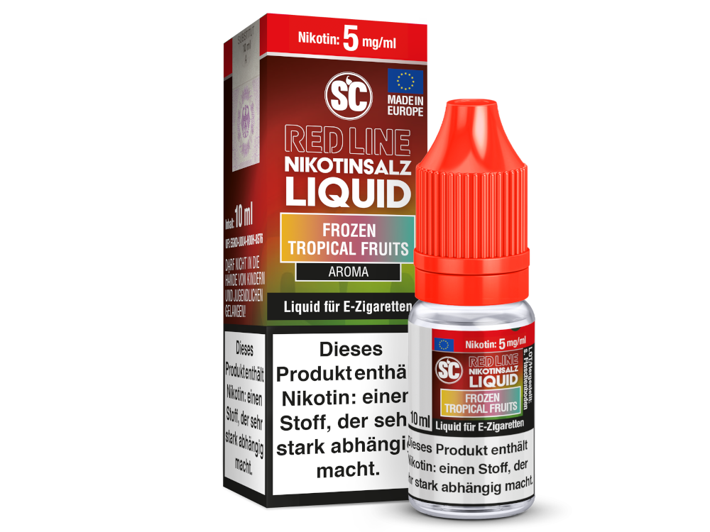 SC - Red Line - Frozen Tropical Fruits - Nikotinsalz Liquid 5 mg/ml