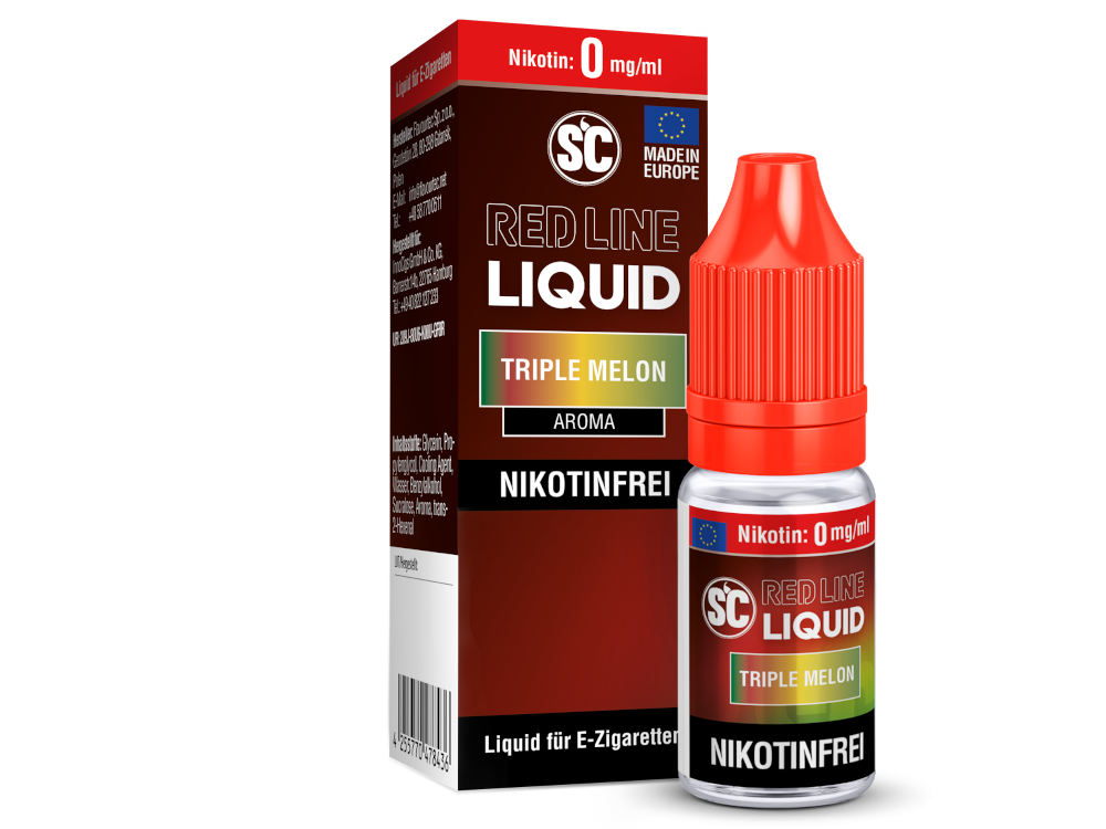 SC - Red Line - Triple Melon - Nikotinsalz Liquid 0 mg/ml