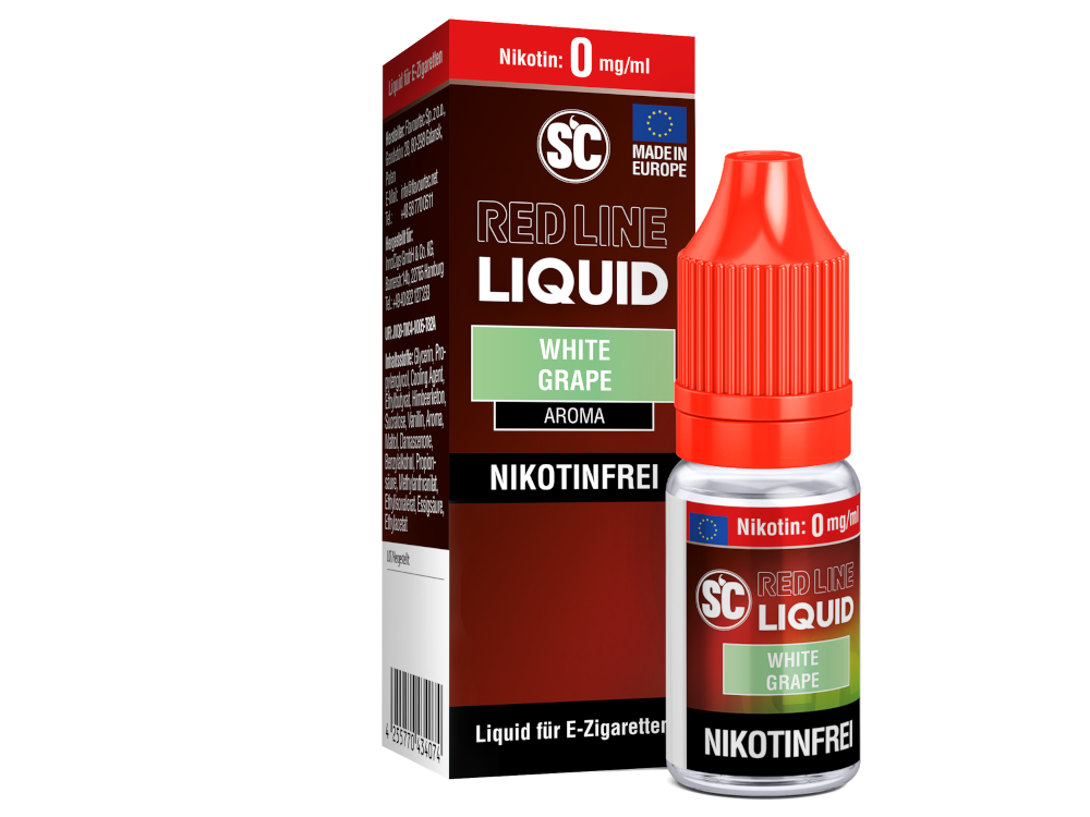 SC - Red Line - White Grape - Nikotinsalz Liquid 0 mg/ml