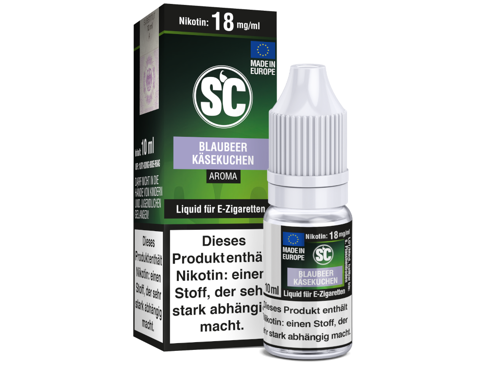 SC Liquid - Blaubeer Käsekuchen 0 mg/ml