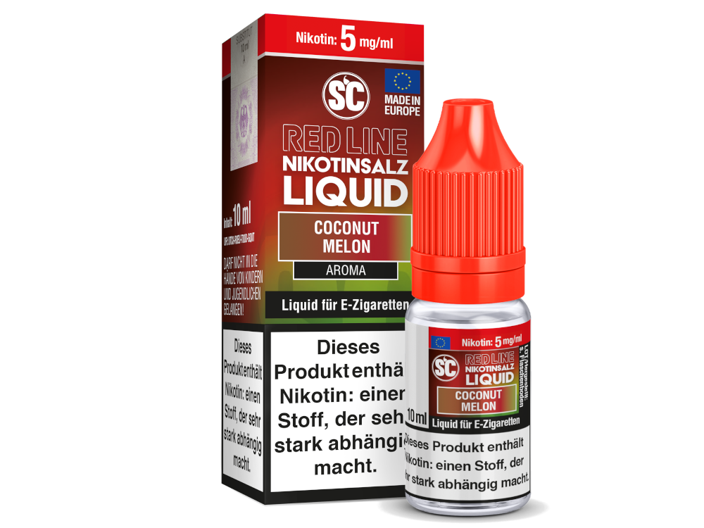 SC - Red Line - Coconut Melon - Nikotinsalz Liquid 5 mg/ml