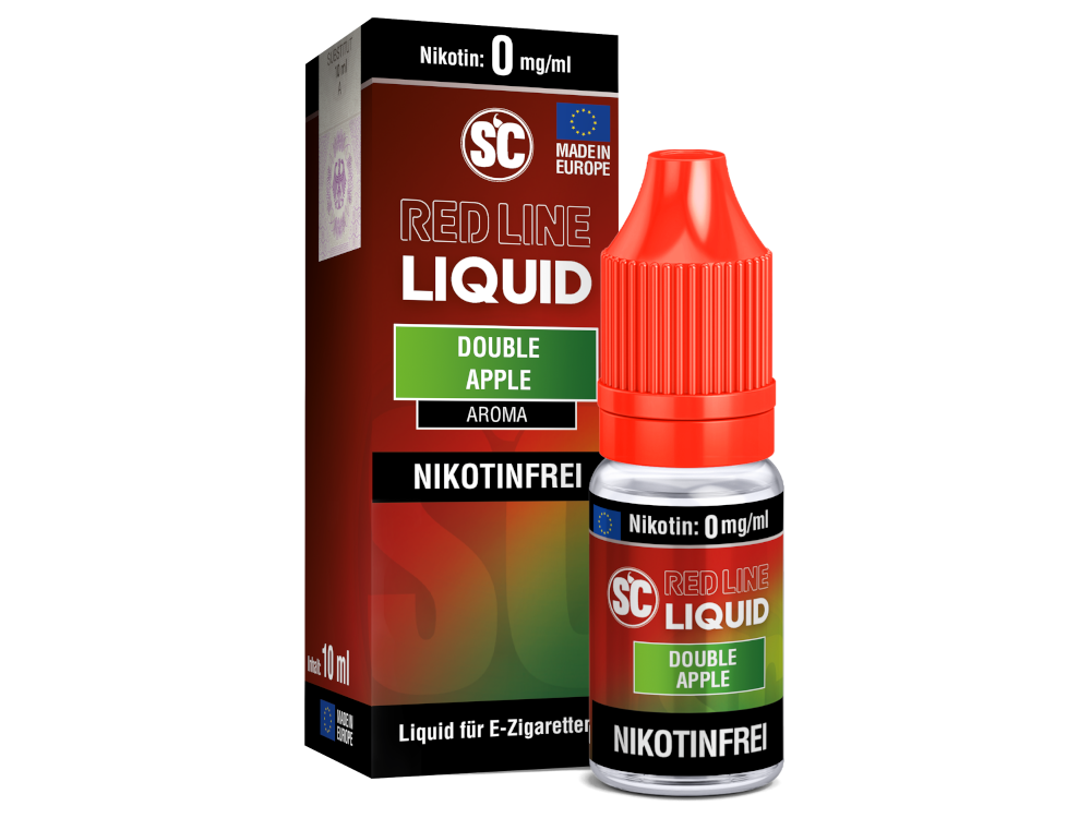 SC - Red Line Nikotin - Double Apple 0 mg/ml