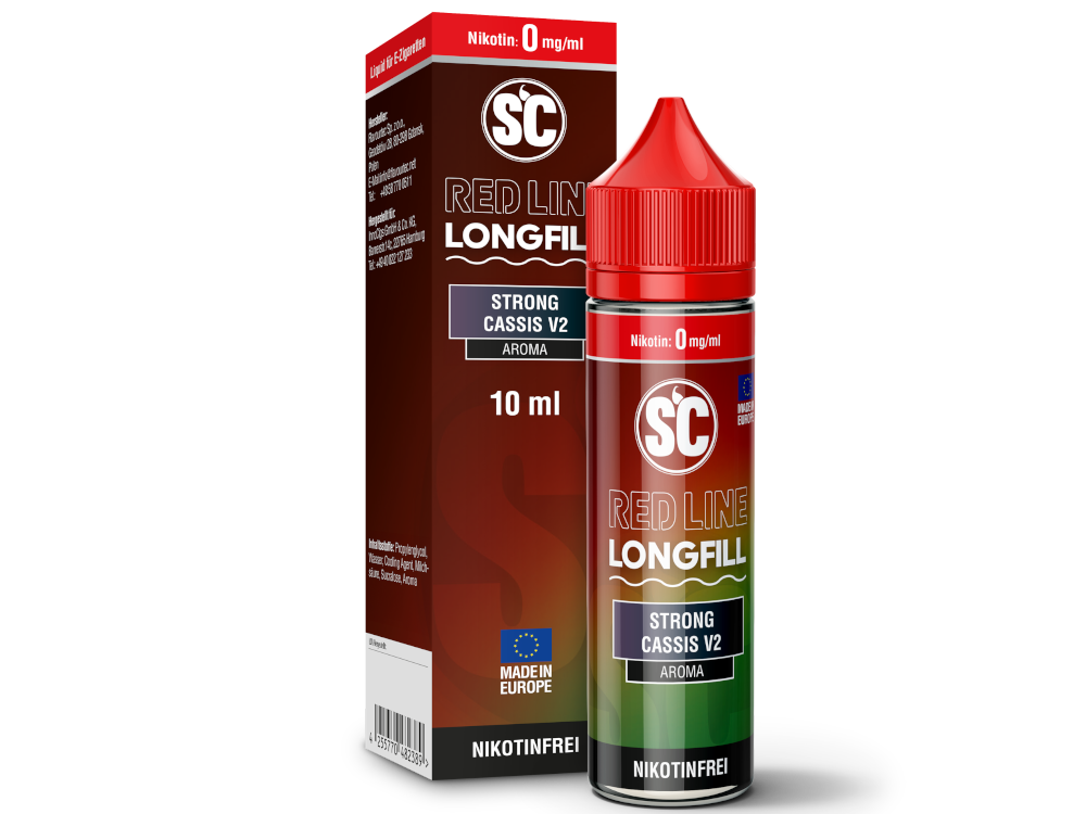 SC - Red Line - Aroma Strong Cassis V2 10 ml