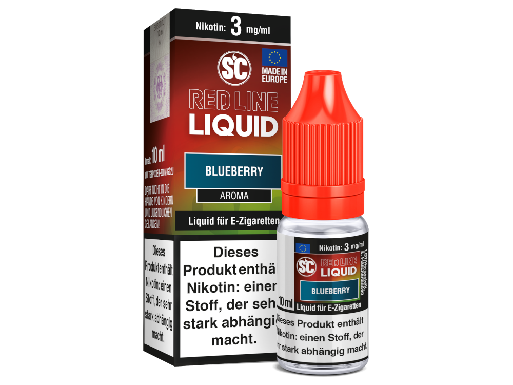 SC - Red Line Nikotin - Blueberry 3 mg/ml