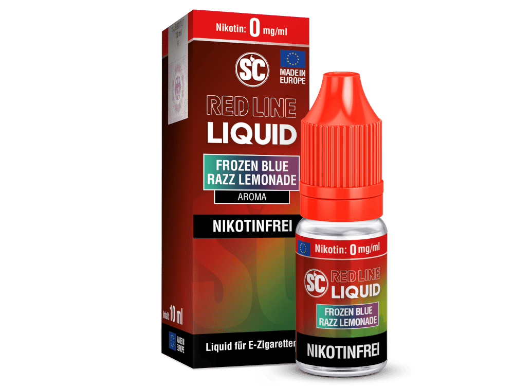 SC - Red Line - Frozen Blue Razz Lemonade - Nikotinsalz Liquid 0 mg/ml
