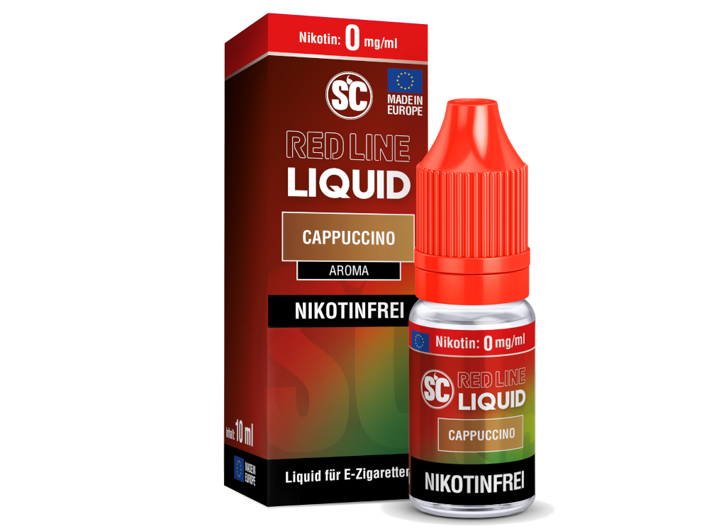 SC - Red Line - Cappuccino - Nikotinsalz Liquid 0 mg/ml