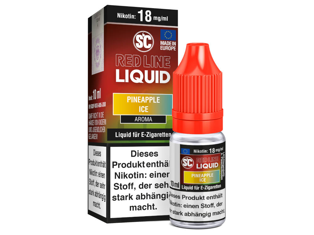 SC - Red Line Nikotin - Pineapple Ice 18 mg/ml