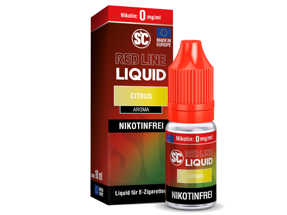 SC - Red Line - Citrus - Nikotinsalz Liquid 0 mg/ml