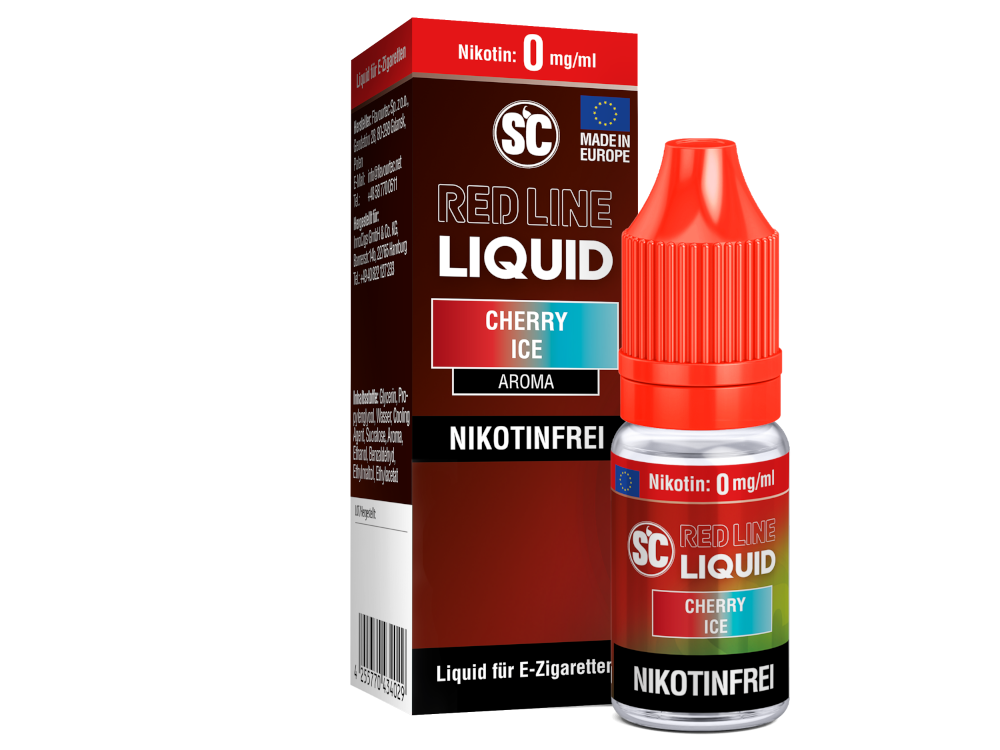 SC - Red Line - Cherry Ice - Nikotinsalz Liquid 0 mg/ml