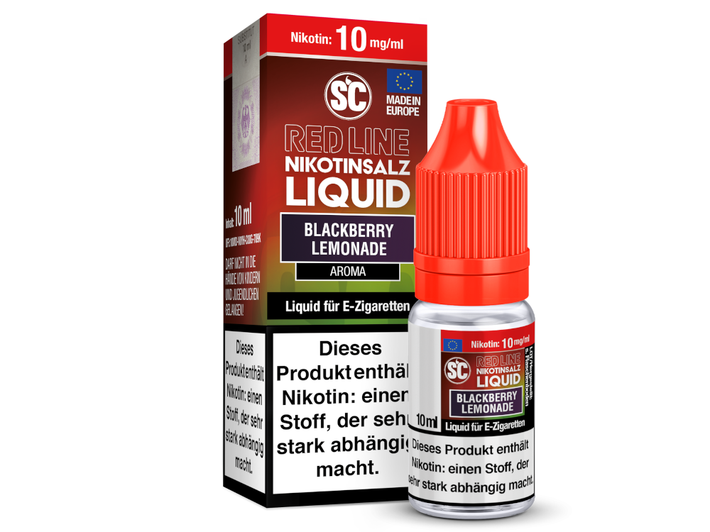SC - Red Line - Blackberry Lemonade - Nikotinsalz Liquid 10 mg/ml