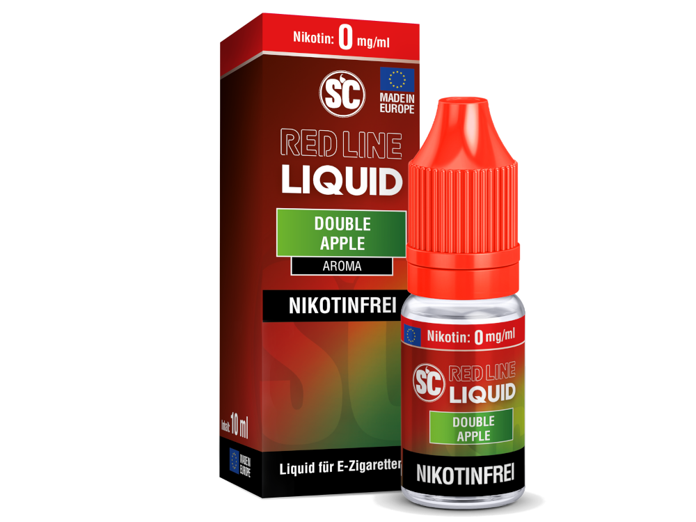 SC - Red Line - Double Apple - Nikotinsalz Liquid 0 mg/ml