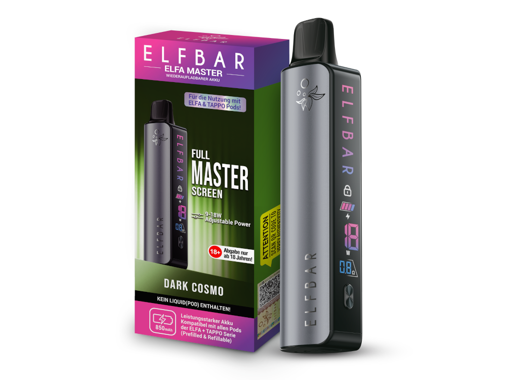 Elfbar - Elfa Master Akku 850 mAh Dark Cosmo
