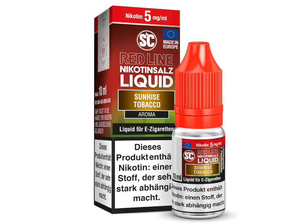 SC - Red Line - Sunrise Tobacco - Nikotinsalz Liquid 5 mg/ml
