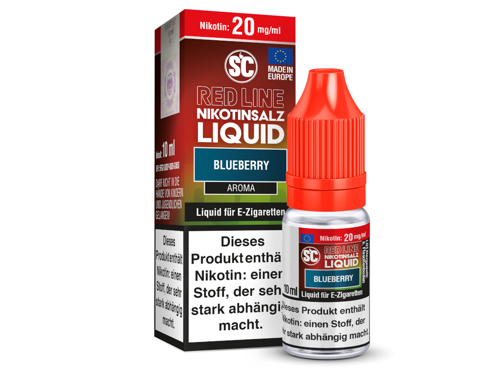 SC - Red Line - Blueberry - Nikotinsalz Liquid 20 mg/ml