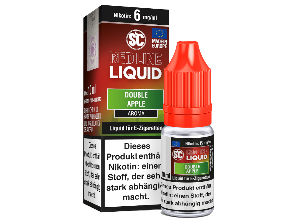 SC - Red Line Nikotin - Double Apple 6 mg/ml
