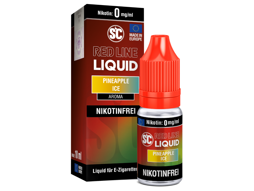 SC - Red Line Nikotin - Pineapple Ice 0 mg/ml
