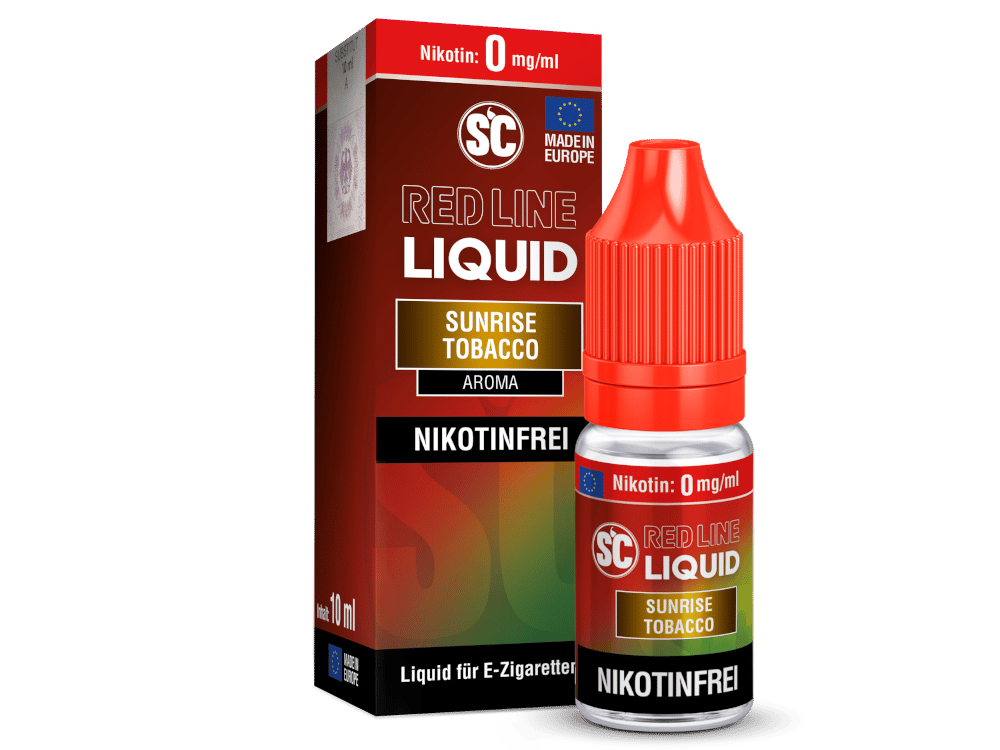 SC - Red Line - Sunrise Tobacco - Nikotinsalz Liquid 0 mg/ml