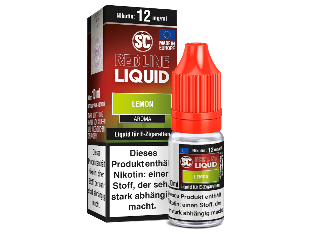 SC - Red Line Nikotin - Lemon 12 mg/ml