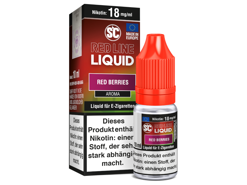 SC - Red Line Nikotin - Red Berries 18 mg/ml