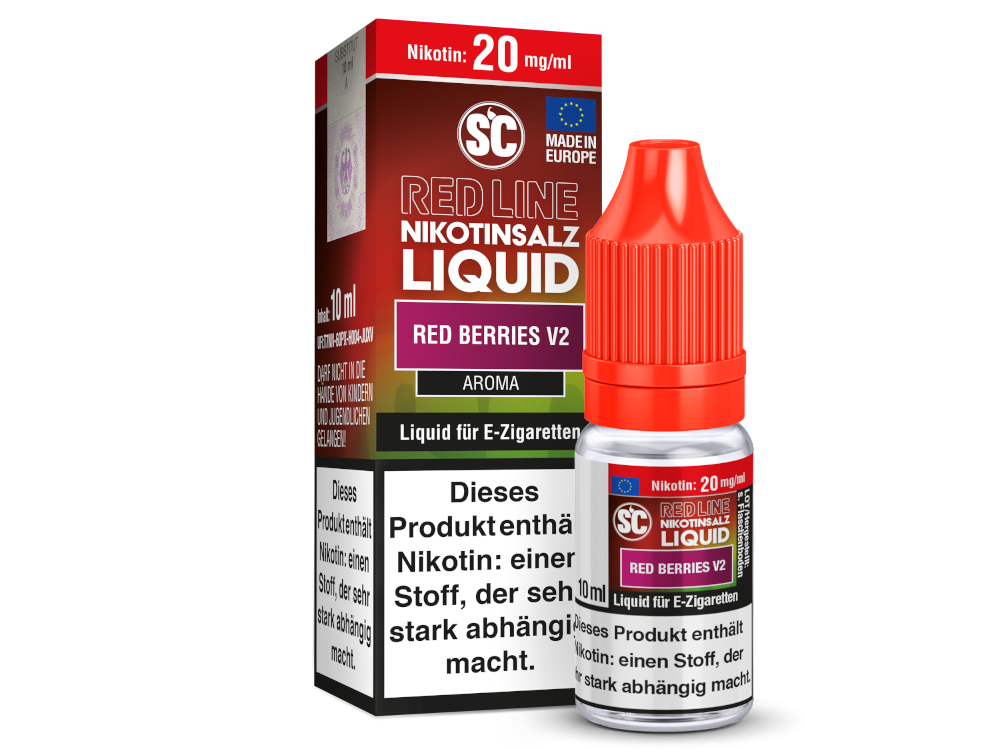 SC - Red Line - Red Berries V2 - Nikotinsalz Liquid 20 mg/ml