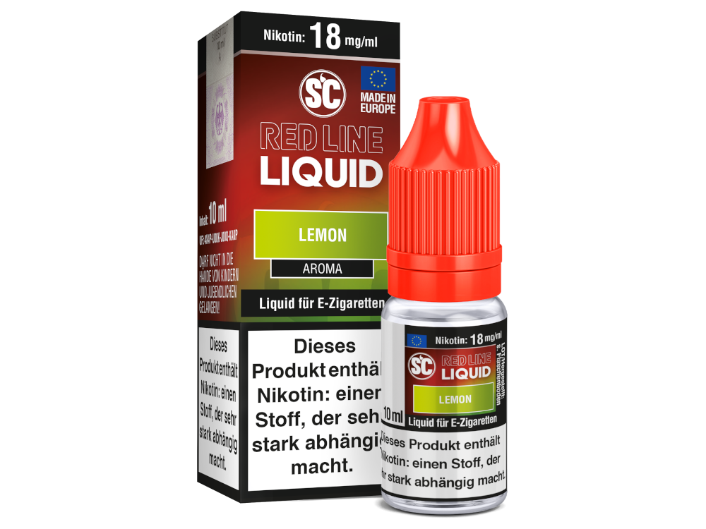 SC - Red Line Nikotin - Lemon 18 mg/ml