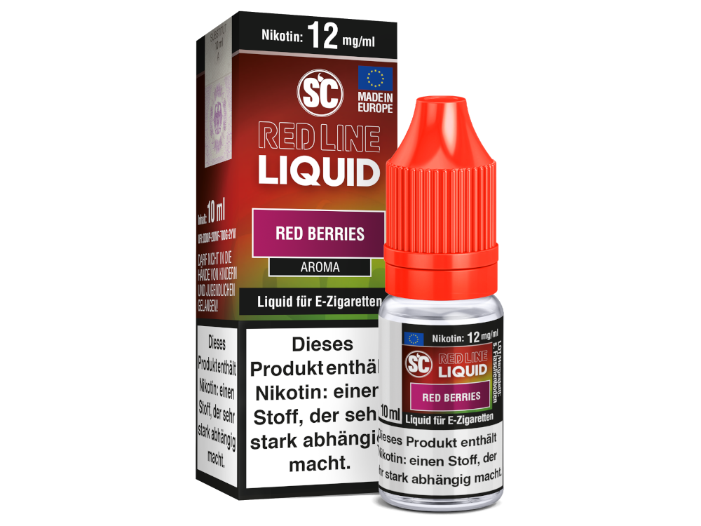 SC - Red Line Nikotin - Red Berries 12 mg/ml