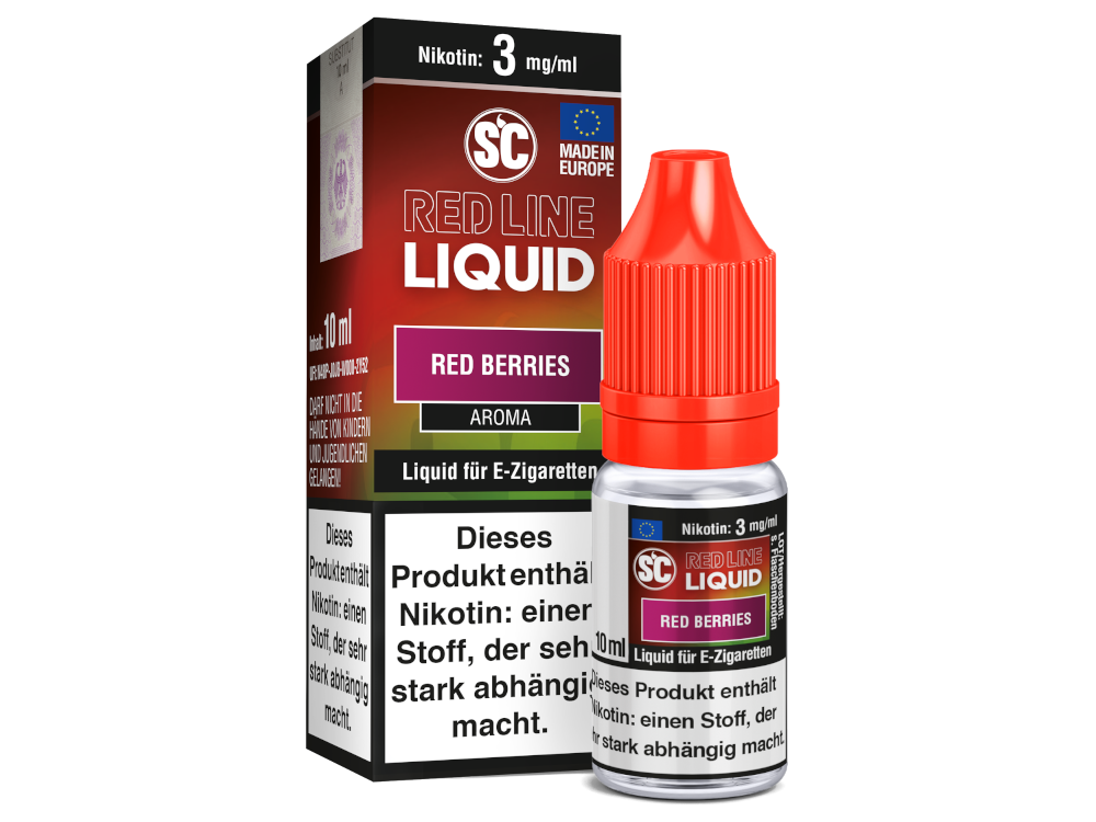 SC - Red Line Nikotin - Red Berries 3 mg/ml