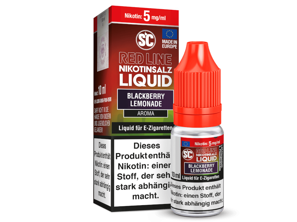 SC - Red Line - Blackberry Lemonade - Nikotinsalz Liquid 5 mg/ml